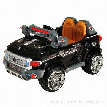 2013 Hot Model 12V Kids' Electric/RC Ride-on Car with Two Motors, Music and Lights